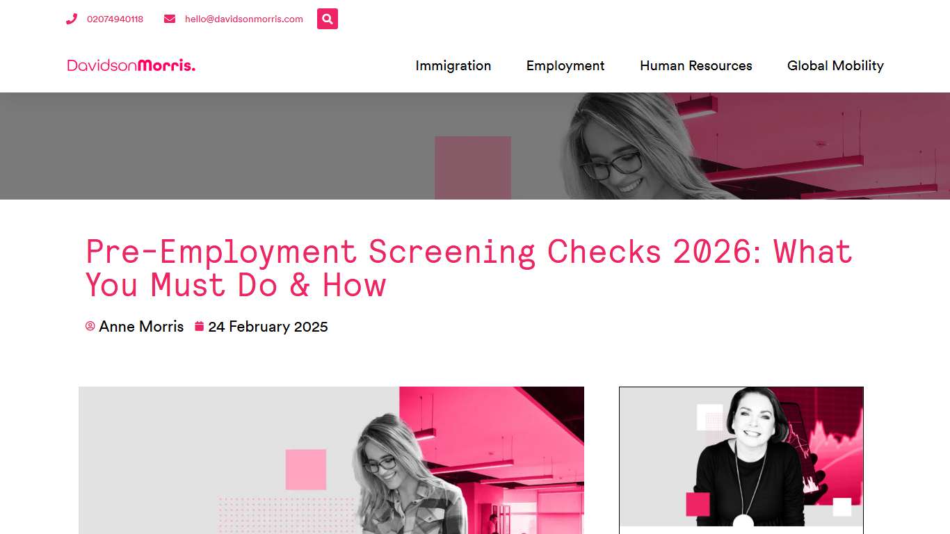 Pre-Employment Screening Checks 2026: What You Must Do & How